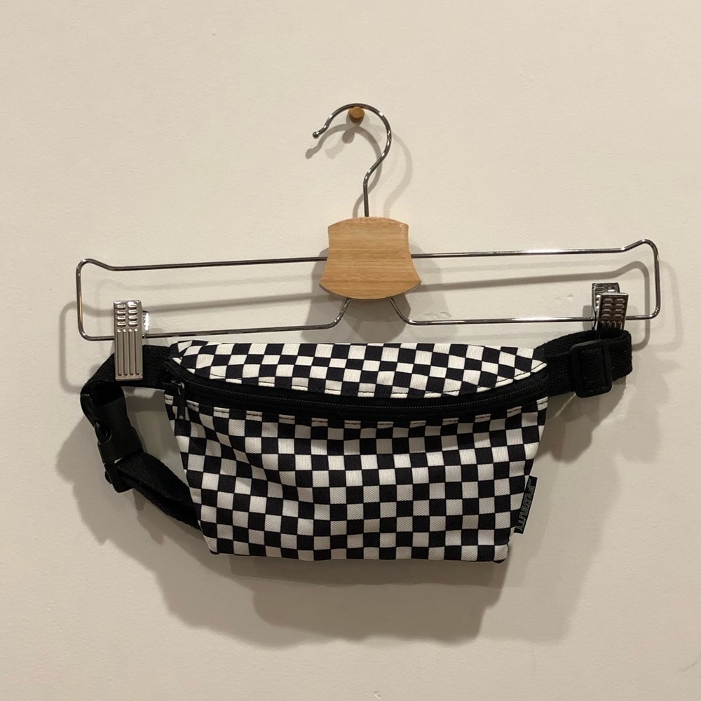 Checkerboard Belt bag/ fanny pack